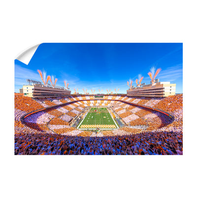 Tennessee Volunteers - Checker Neyland It's Football Time in Tennessee - College Wall Art #Wall Decal