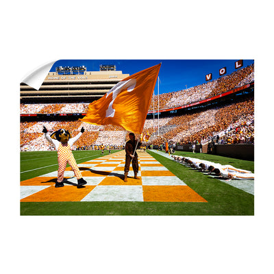 Tennessee Volunteers - Touchdown Celebration - College Wall Art #Wall Decal