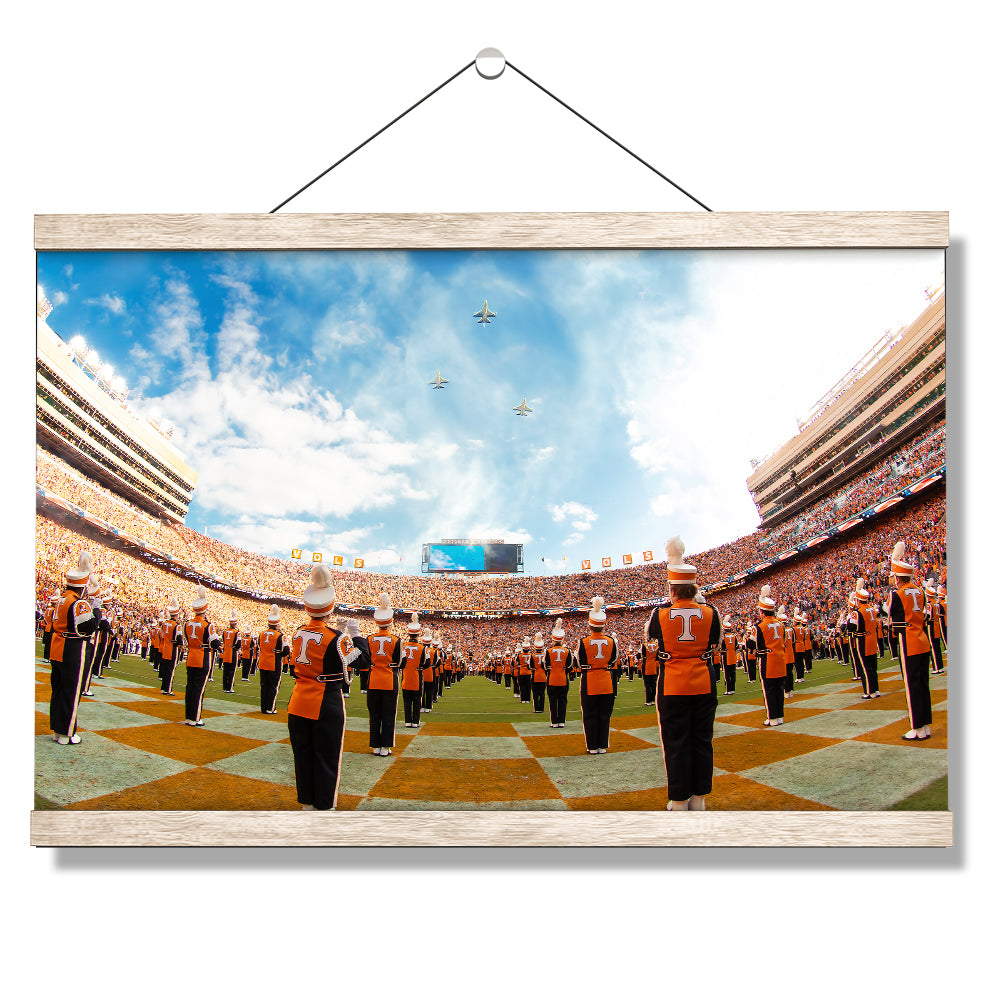 Tennessee Volunteers - Tennessee Flyover - College Wall Art #Canvas