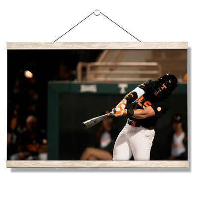 Tennessee Volunteers - Vols Baseball Dark Mode - College Wall Art #Hanging Canvas