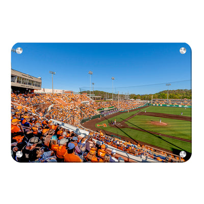 Tennessee Volunteers - Lindsey Nelson Stadium Batter Up - College Wall Art #Metal