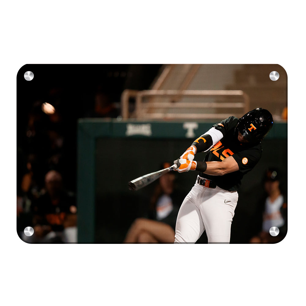 Tennessee Volunteers - Vols Baseball Dark Mode - College Wall Art  #Canvas