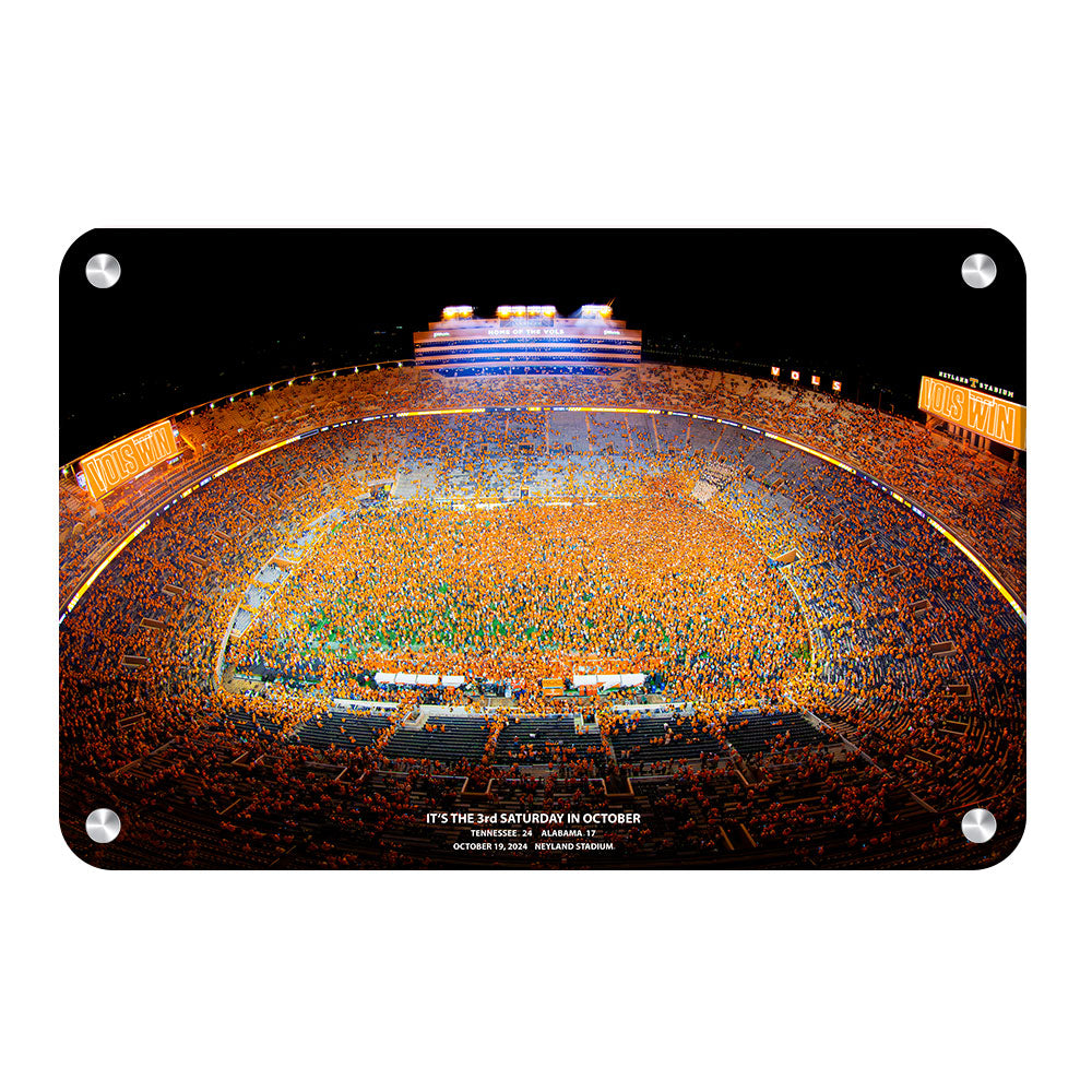 Tennessee Volunteers - It's the 3rd Saturday in October 2024 - College Wall Art #Canvas