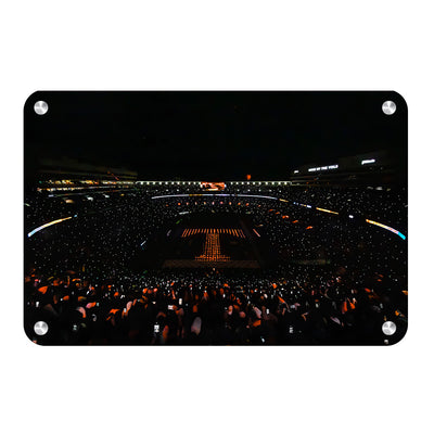 Tennessee Volunteers - The Power T - College Wall Art #Metal