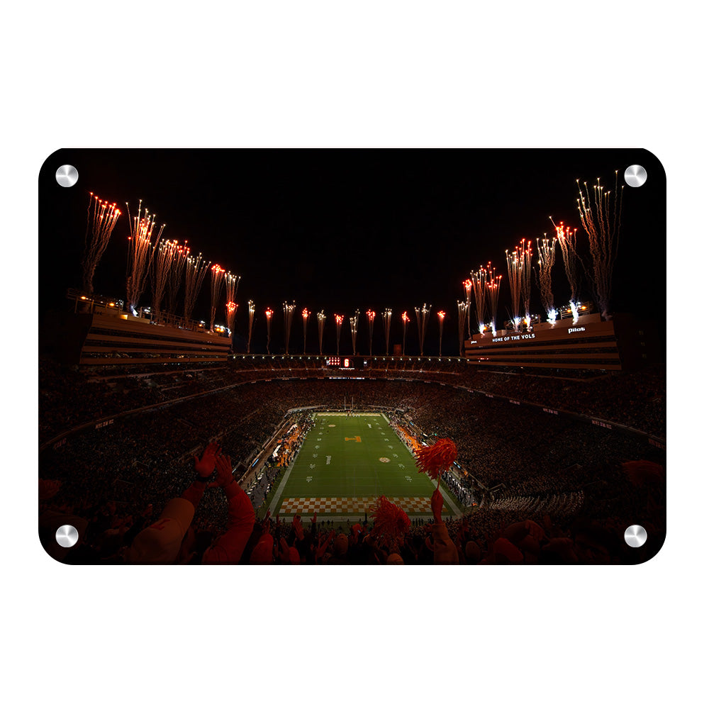 Tennessee Volunteers - Give Him Six Dark Mode - College Wall Art #Canvas