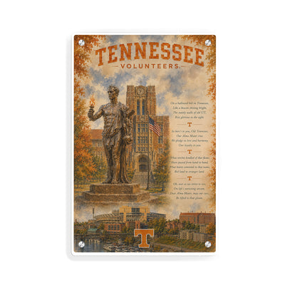 Tennessee Volunteers - Tennessee Volunteers Legacy - College Wall Art #Metal