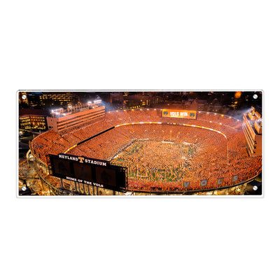 Tennessee Volunteers -  Third Saturday in October Aerial 2026 Panoramic - College Wall Art #Metal