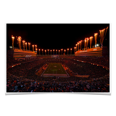 Tennessee Volunteers - Dark Mode - College Wall Art #Poster