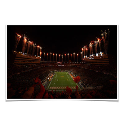 Tennessee Volunteers - Give Him Six Dark Mode - College Wall Art #Poster