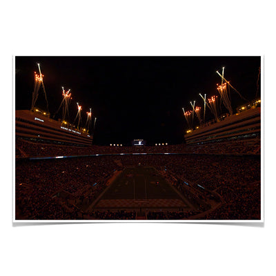 Tennessee Volunteers - 4th Quarter - College Wall Art #Poster