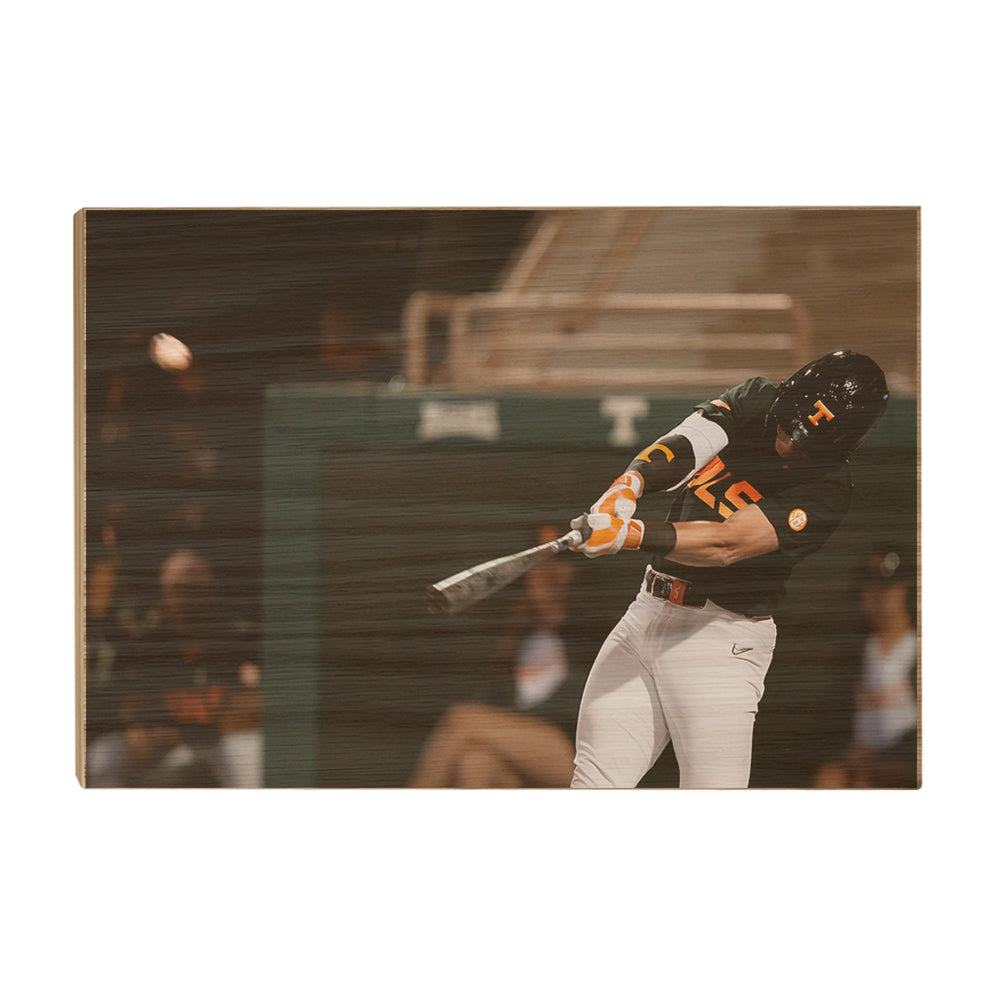 Tennessee Volunteers - Vols Baseball Dark Mode - College Wall Art  #Canvas