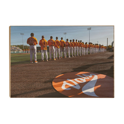 Tennessee Volunteers - Vols Baseball - College Wall Art #Wood