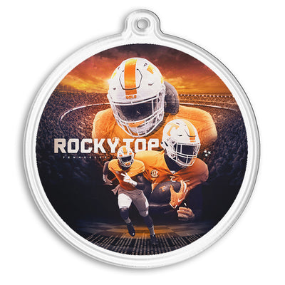 Tennessee Volunteers - Rocky Top Sunset Ornament & Bag Tag
