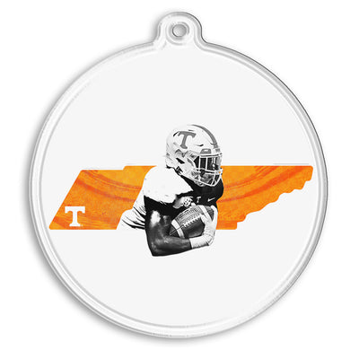 Tennessee Volunteers - Run Thru the State Ornament & Bag Tag