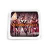 Virginia Tech Hokies - Virginia Tech Football Acrylic Drink Coaster