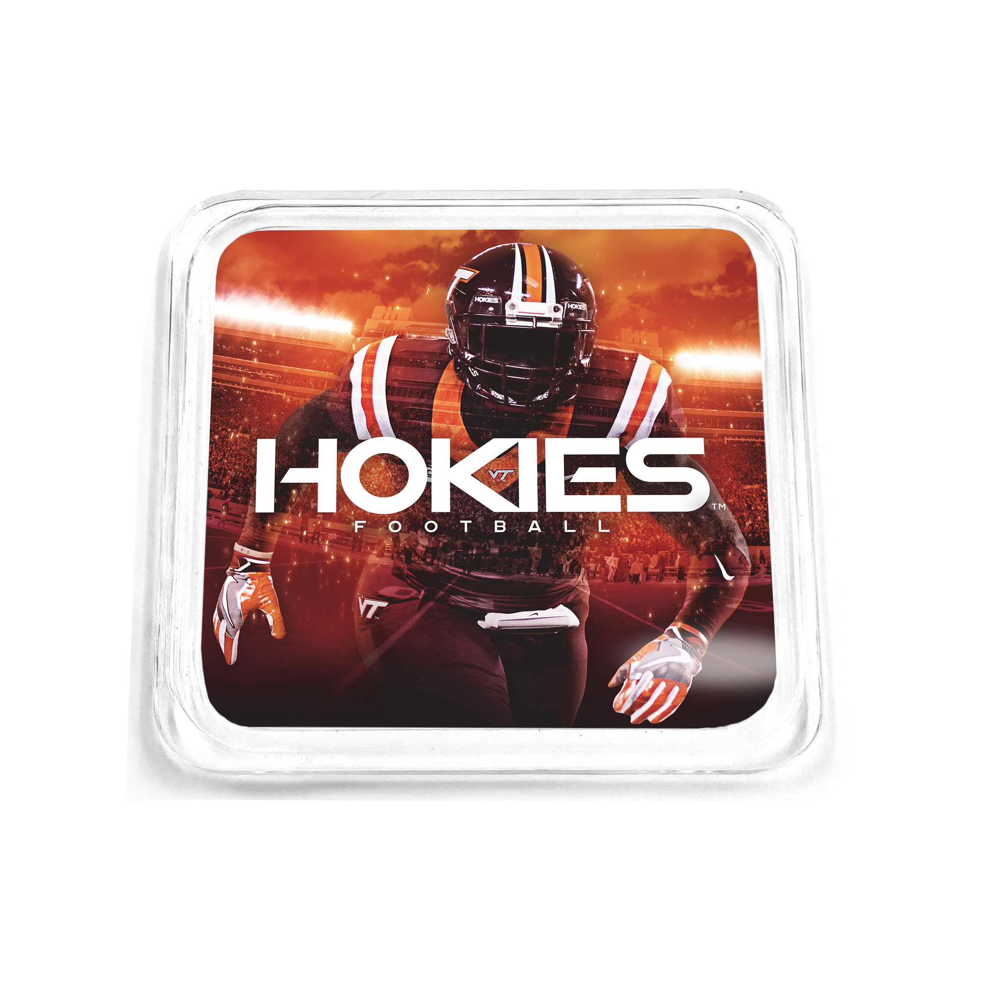 Virginia Tech Hokies - Sandman Acrylic Drink Coaster