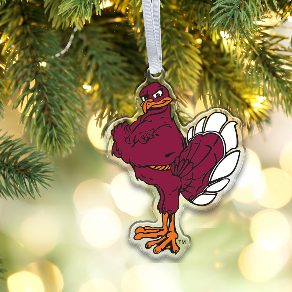 Virgina Tech Hokies - Hokie Bird Bag Tag & Ornament