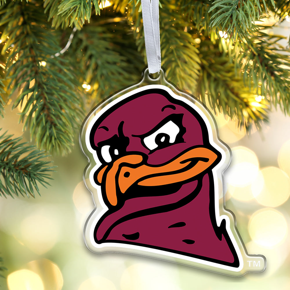 Virginia Tech Hokies - Hokie Bird Portrait Bag Tag & Ornament