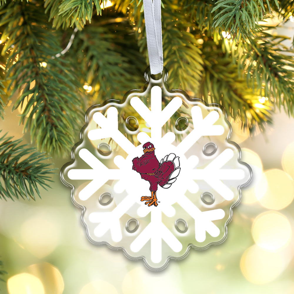 Virginia Tech Hokies - Virginia Tech Snowflake Ornament