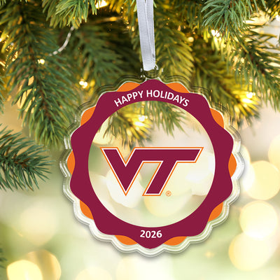 Virginia Tech Hokies - Virginia Tech 2026 Christmas Ornament
