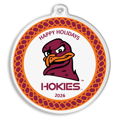 Virginia Tech Hokies - Hokies Happy Holidays 2026 Christmas Ornament