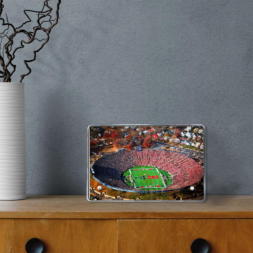 Yale Bulldogs - Yale Bowl - College Wall Art #Canvas