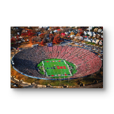 Yale Bulldogs - Yale Bowl - College Wall Art #Canvas