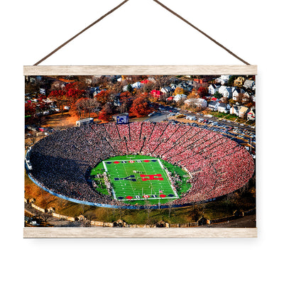 Yale Bulldogs - Yale Bowl - College Wall Art #Hanging Canvas