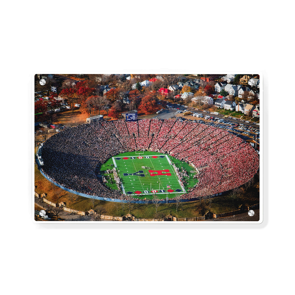 Yale Bulldogs - Yale Bowl - College Wall Art #Canvas