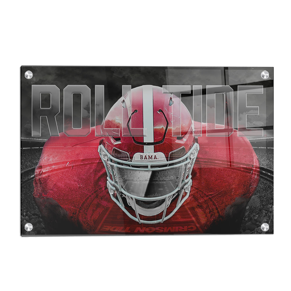 Alabama Crimson Tide - Bama Bring It - College Wall Art #Canvas
