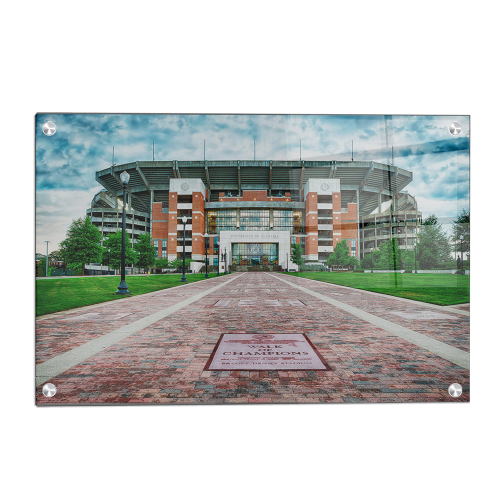 Alabama Crimson Tide - Bryant Denny Stadium - College Wall Art #Canvas