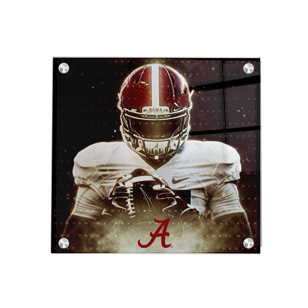 Alabama Crimson Tide - Epic Bama Alma Mater - College Wall Art #Canvas
