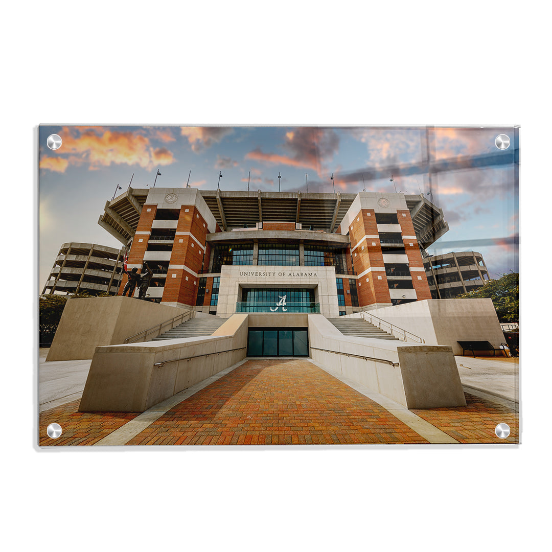 Alabama Crimson Tide - Bryant Denny Stadium Entrance - College Wall Art #Canvas