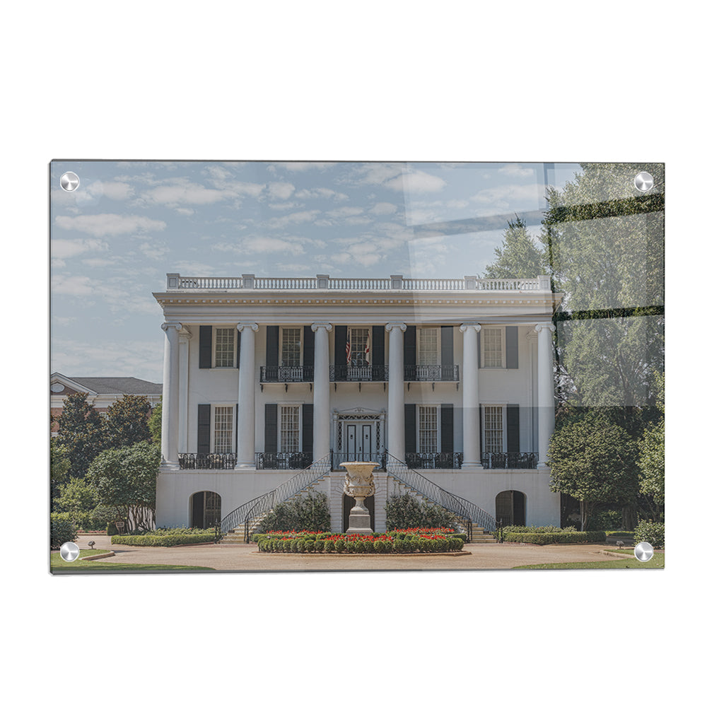 Alabama Crimson Tide - Presidents Mansion - College Wall Art #Canvas