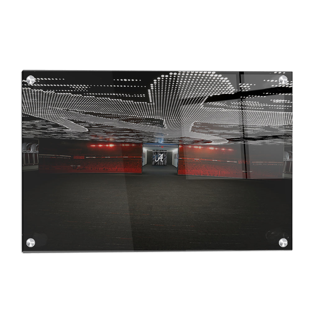 Alabama Crimson Tide - Alabama Locker Room - College Wall Art #Canvas