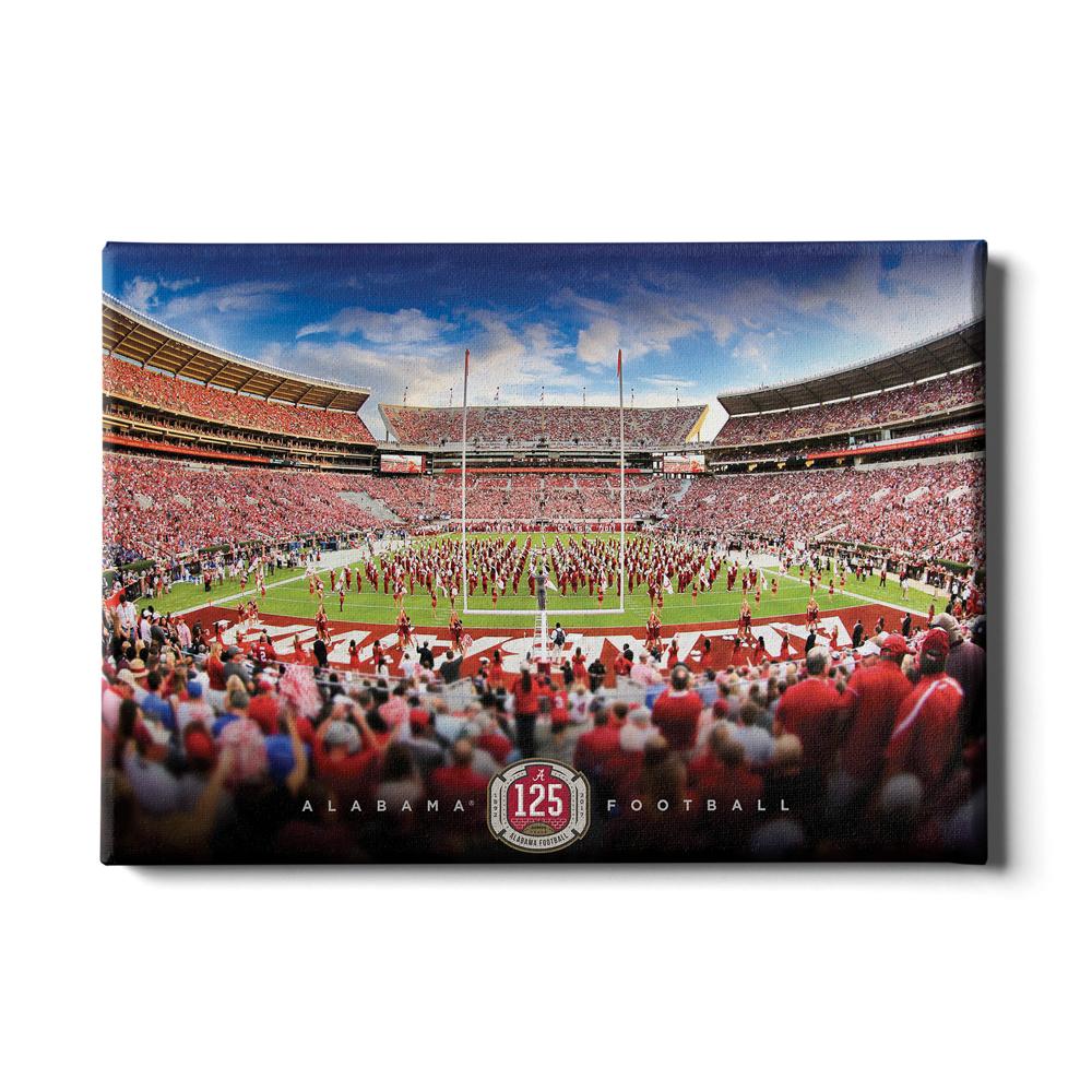 Alabama Crimson Tide - Alabama Football 125 Years - College Wall Art #Canvas