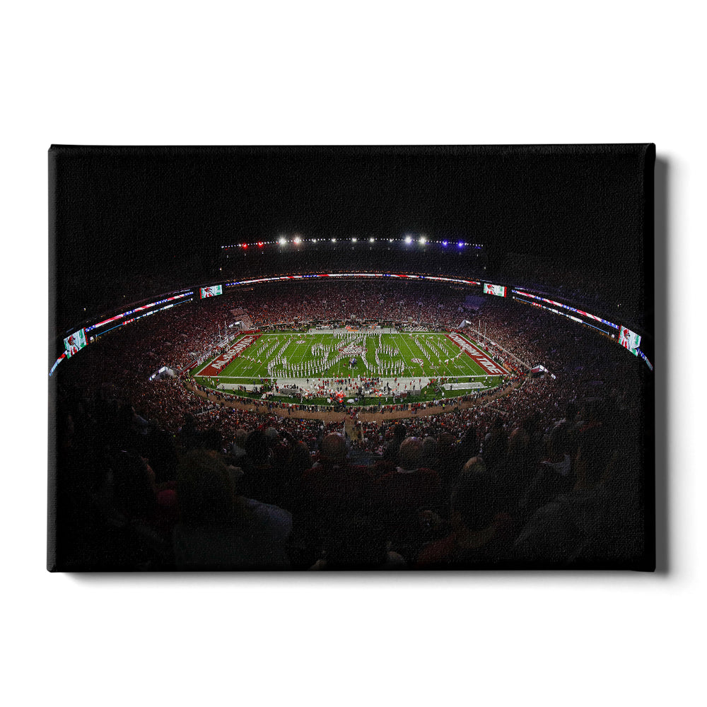 Alabama Crimson Tide - Alabama National Anthem - College Wall Art #Canvas