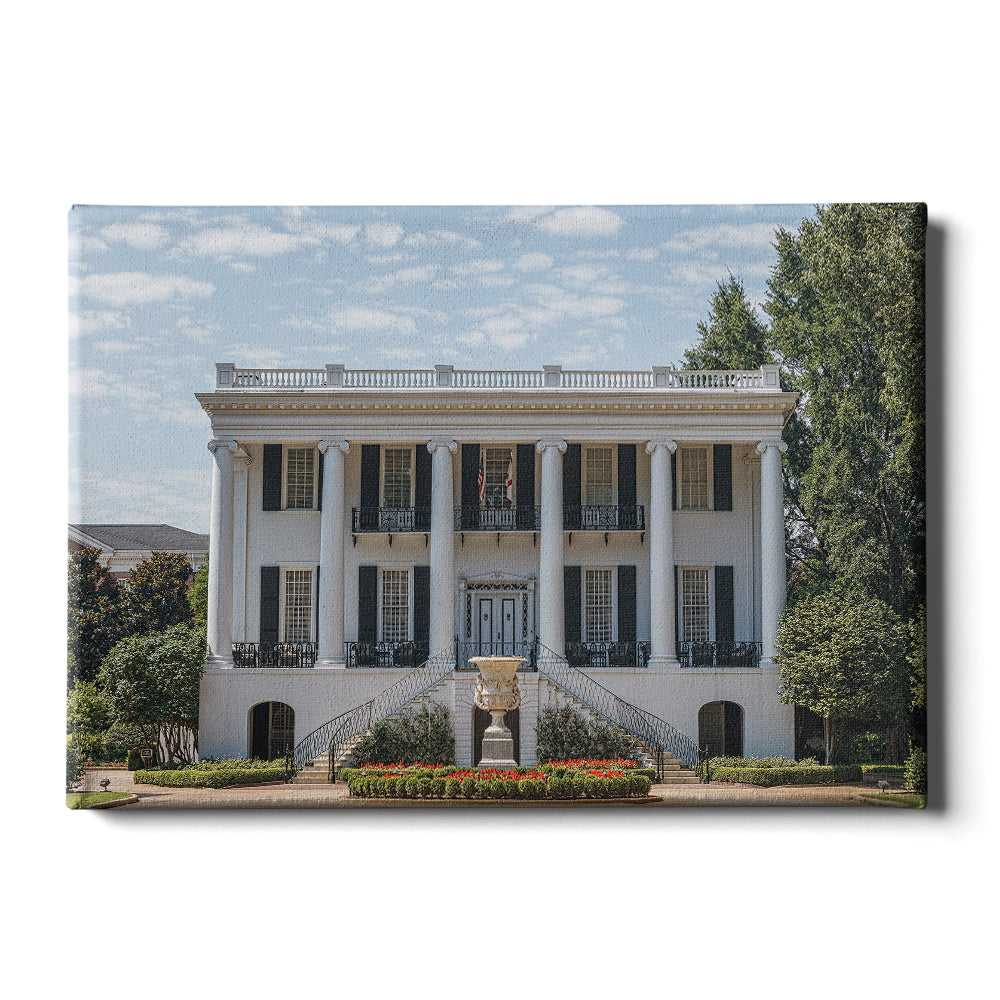 Alabama Crimson Tide - Presidents Mansion - College Wall Art #Canvas