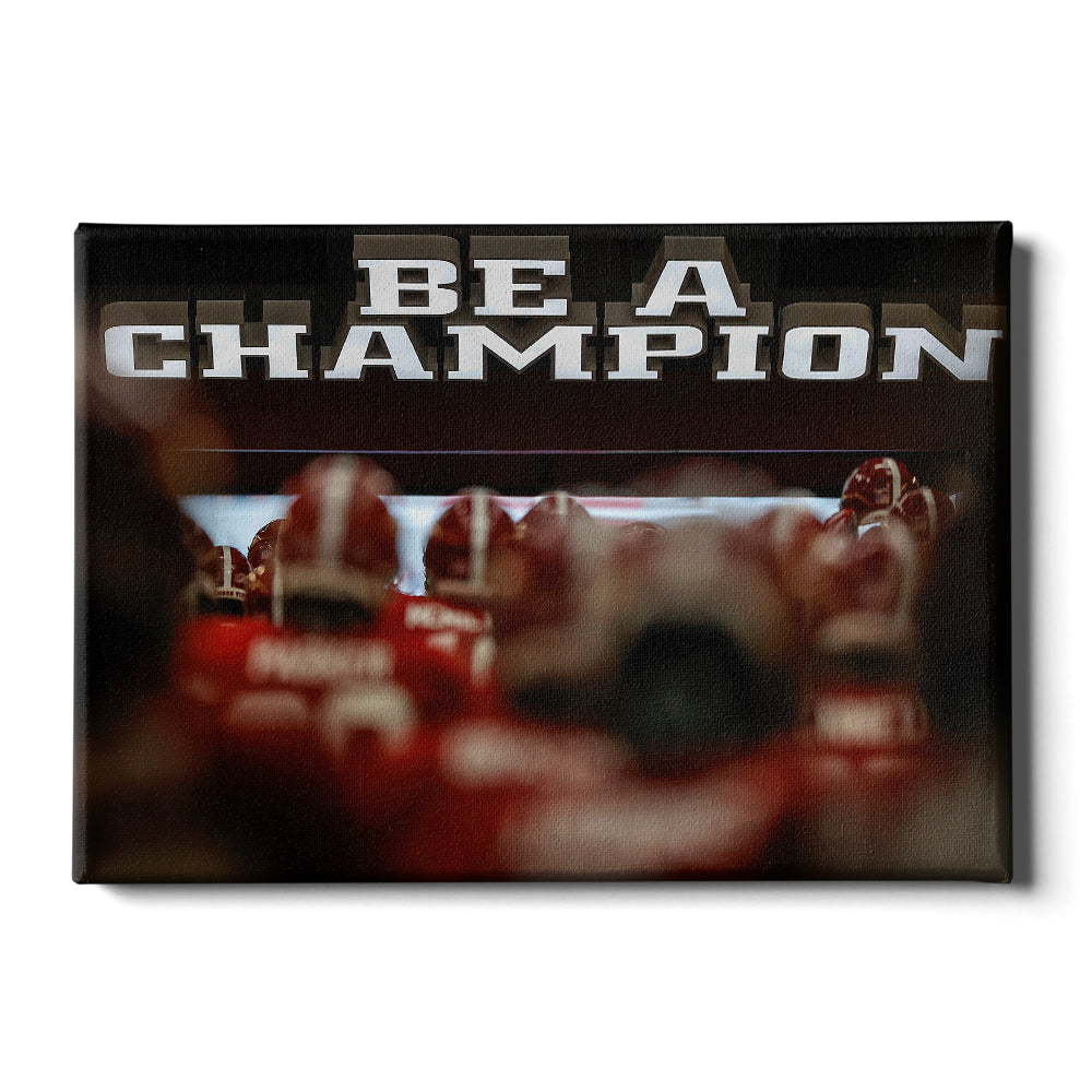 Alabama Crimson Tide - Bryant-Denny Aerial Bama - College Wall Art #Canvas