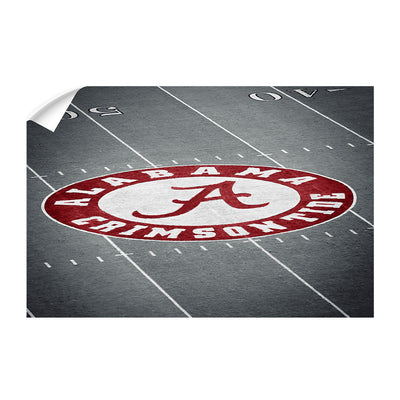 Alabama Crimson Tide - Alabama 50 Yard Line - College Wall Art #Wall Decal