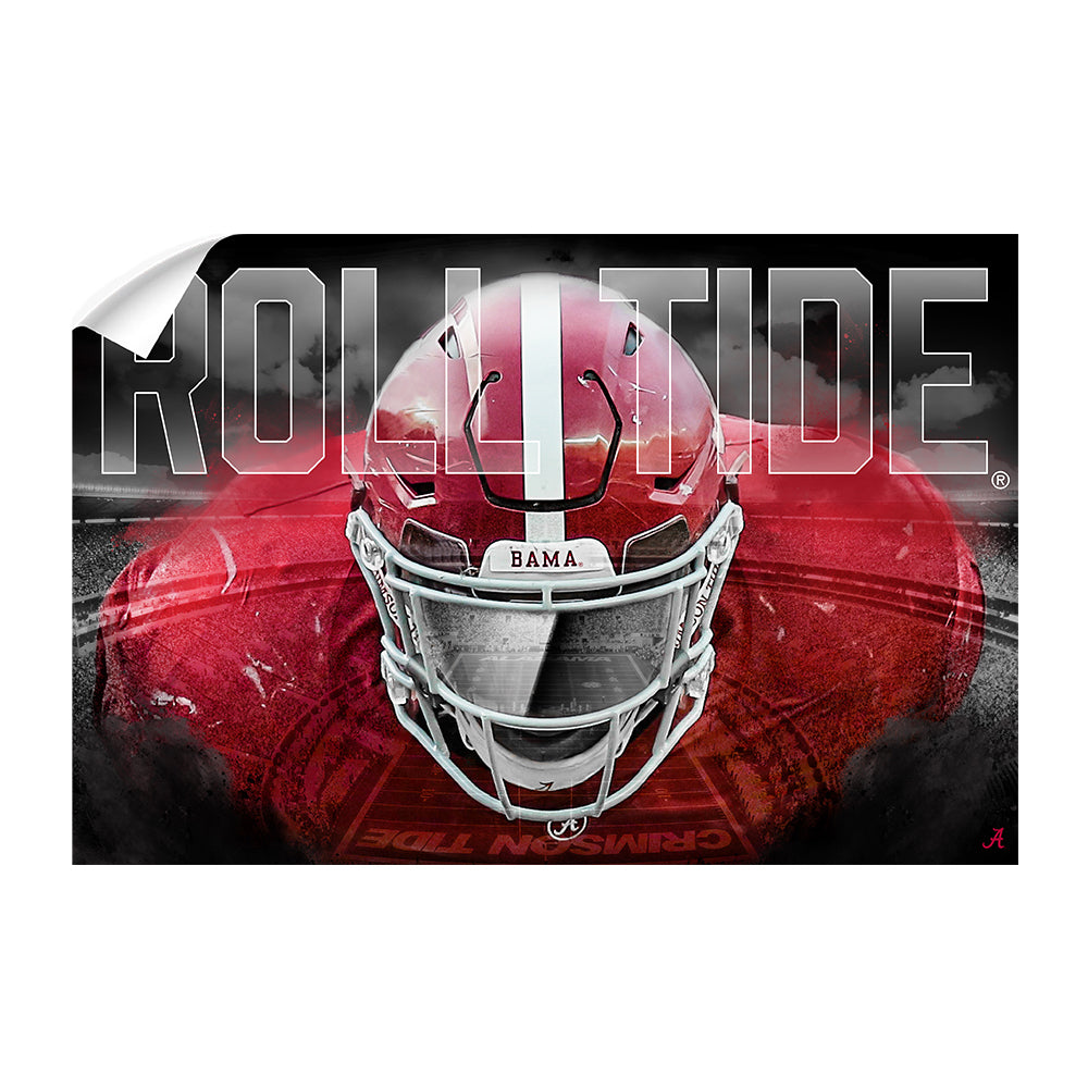 Alabama Crimson Tide - Bama Bring It - College Wall Art #Canvas
