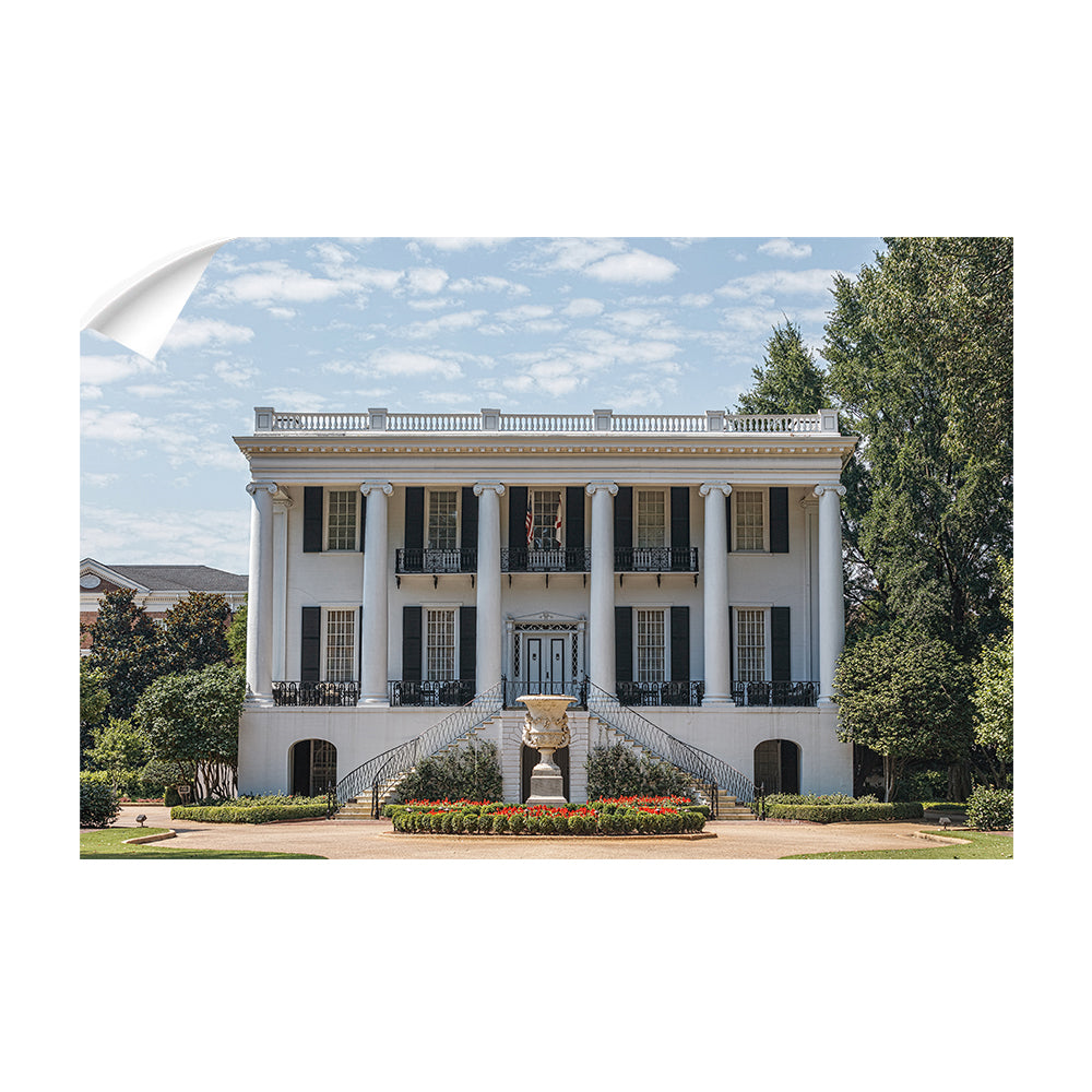 Alabama Crimson Tide - Presidents Mansion - College Wall Art #Canvas