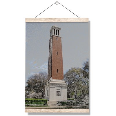 Alabama Crimson Tide - Denny Chimes - College Wall Art #Hanging Canvas