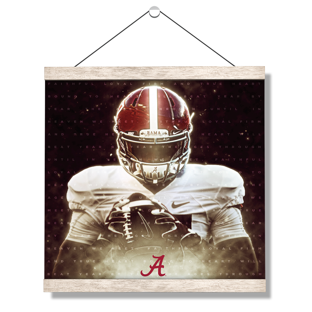 Alabama Crimson Tide - Epic Bama Alma Mater - College Wall Art #Canvas