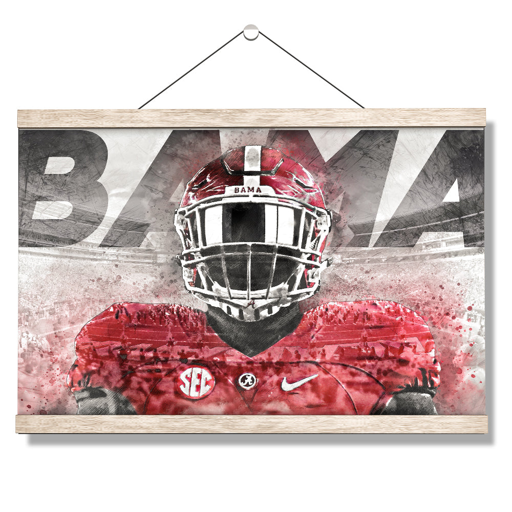 Alabama Crimson Tide - Is Bama - College Wall Art #Canvas