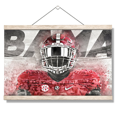 Alabama Crimson Tide - Is Bama - College Wall Art #Hanging Canvas