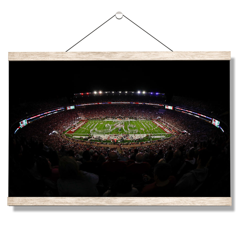 Alabama Crimson Tide - Alabama National Anthem - College Wall Art #Canvas
