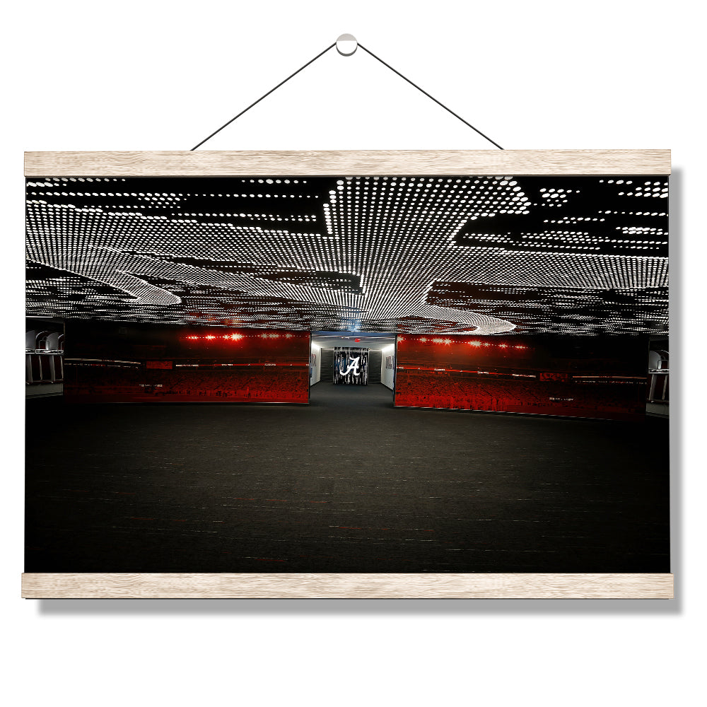 Alabama Crimson Tide - Alabama Locker Room - College Wall Art #Canvas