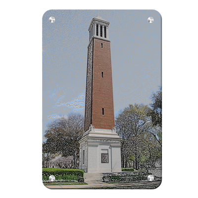 Alabama Crimson Tide - Denny Chimes - College Wall Art #Metal