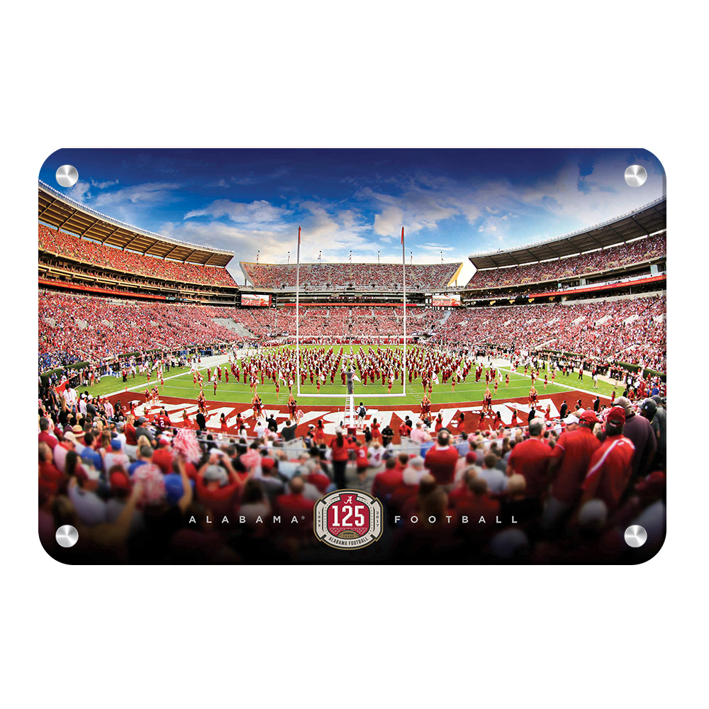 Alabama Crimson Tide - Alabama Football 125 Years - College Wall Art #Canvas